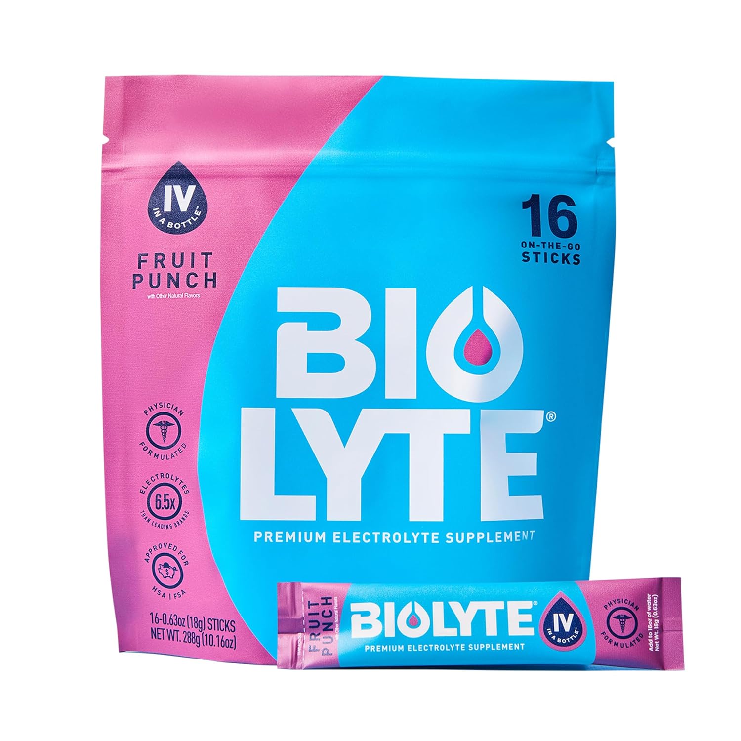 BIOLYTE Electrolyte Powder Packets